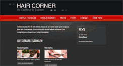 Desktop Screenshot of haircorner.ch